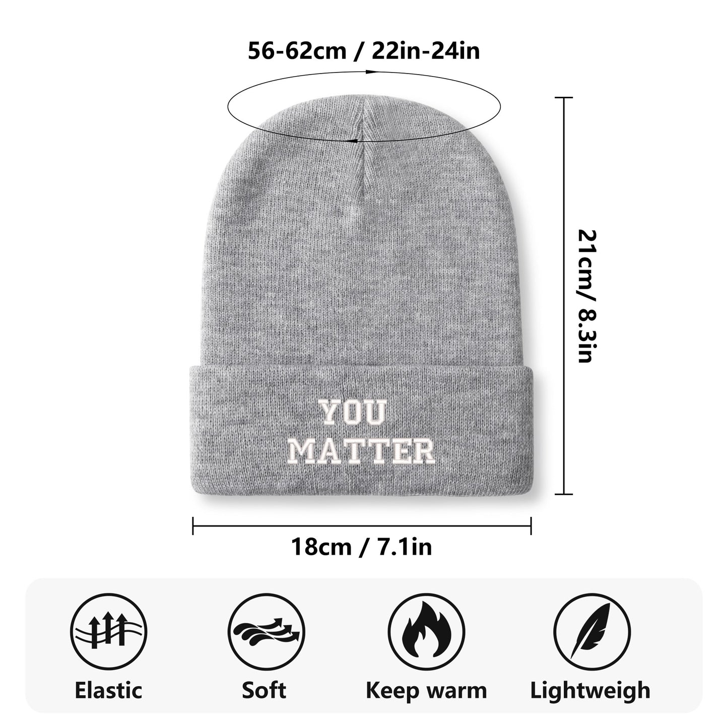 YOU MATTER BEANIE