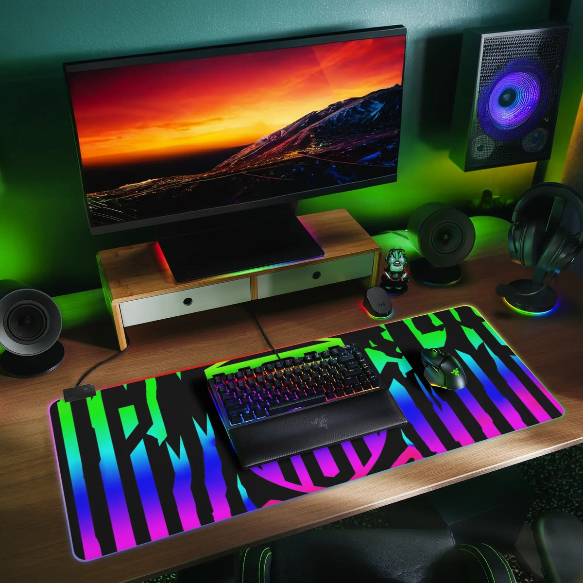 MBM RGB GAMING MOUSE PAD