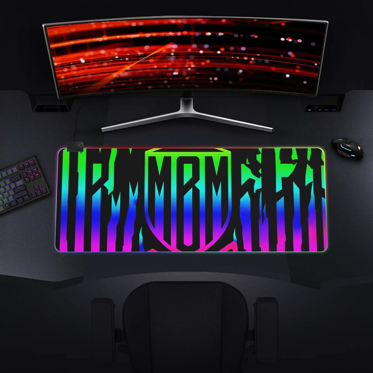 MBM RGB GAMING MOUSE PAD