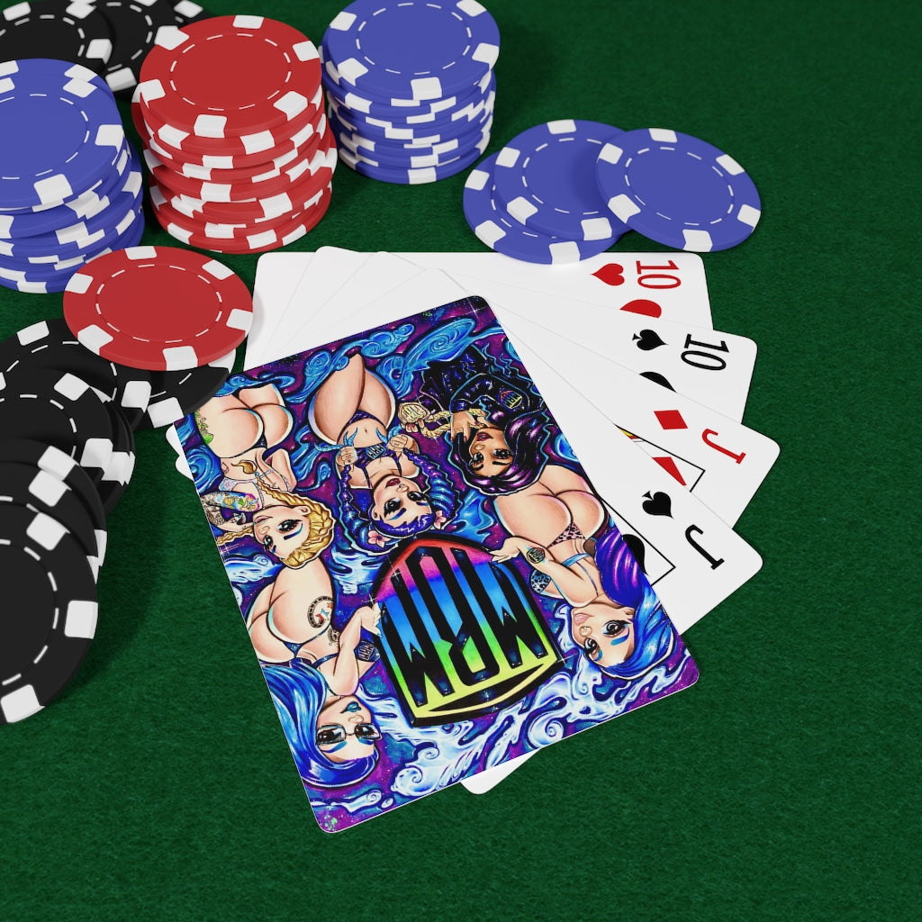 HANDSOME HUNNIE POKER CARDS