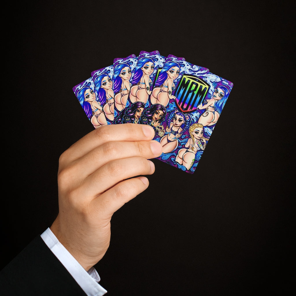 HANDSOME HUNNIE POKER CARDS